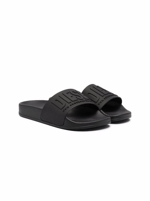 Sandalo con logo goffrato DIESEL KIDS | BC0521P3859T8013